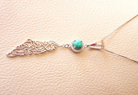 Palestine map pendant with famous poem verse sterling silver turquoise 925 k high quality jewelry arabic fast shipping خارطه و علم فلسطين