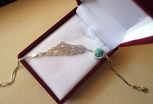 Palestina mapa pulsera con poema famoso verso de plata esterlina turquesa 925 k alta calidad joyería árabe envío rápido خارطه و علم فلسطين