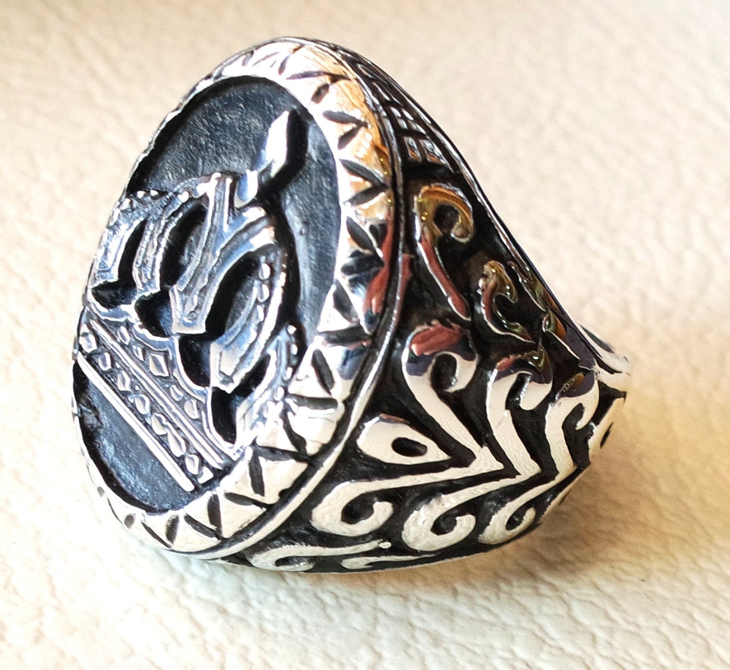 Sterling silver outlet 925 mens ring