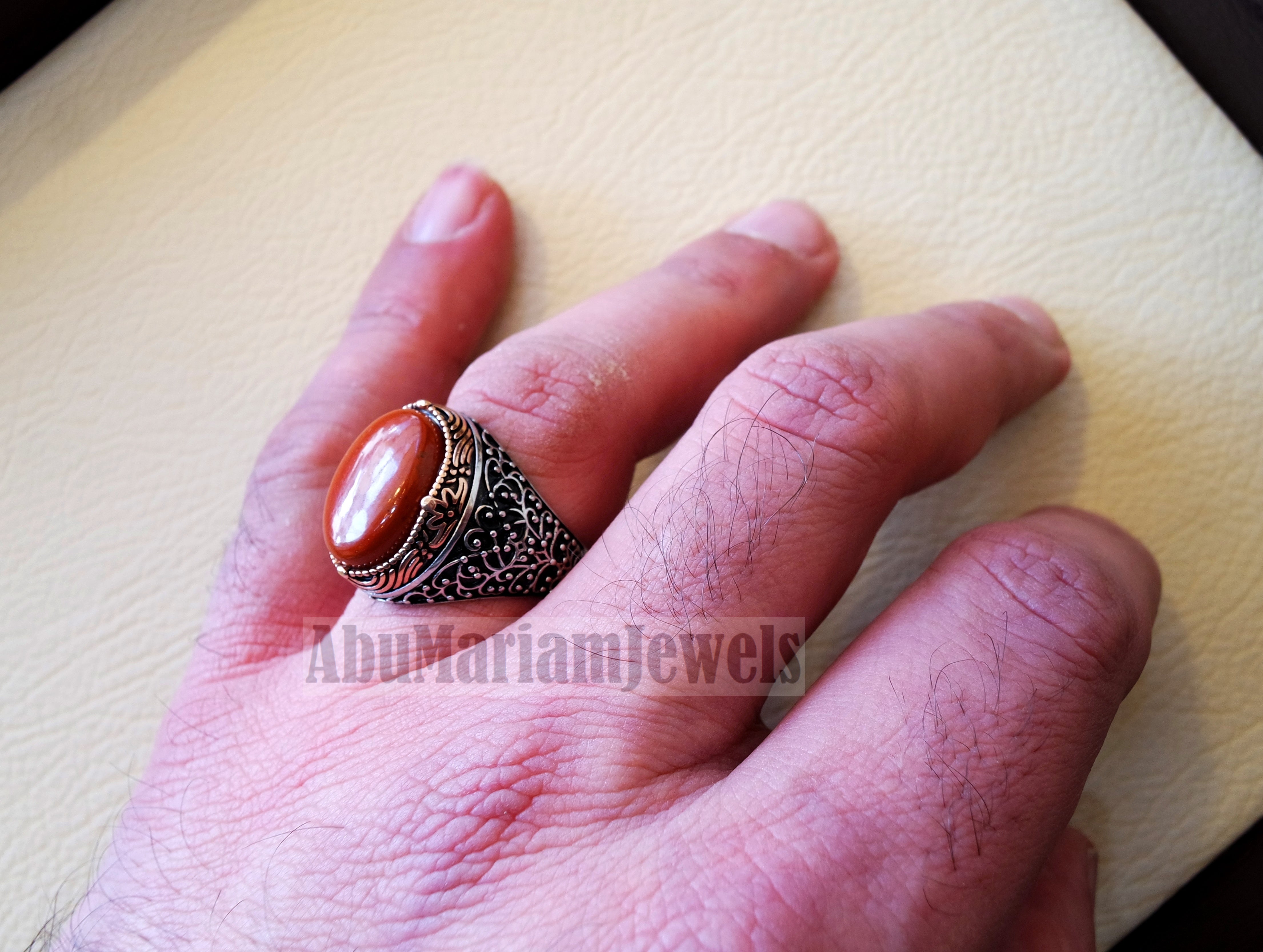 Pure on sale aqeeq stone