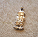 Handala sterling silver 925 Pendant , palestine symbol refugee symbol heavy jewelry piece please read item description فلسطين حنضله حنظله