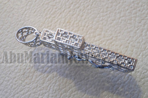 Cross pendant sterling silver 925 jewelry Christianity 3d design man women religious gift express shipping