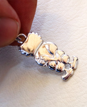Handala sterling silver 925 Pendant , palestine symbol refugee symbol heavy jewelry piece please read item description فلسطين حنضله حنظله