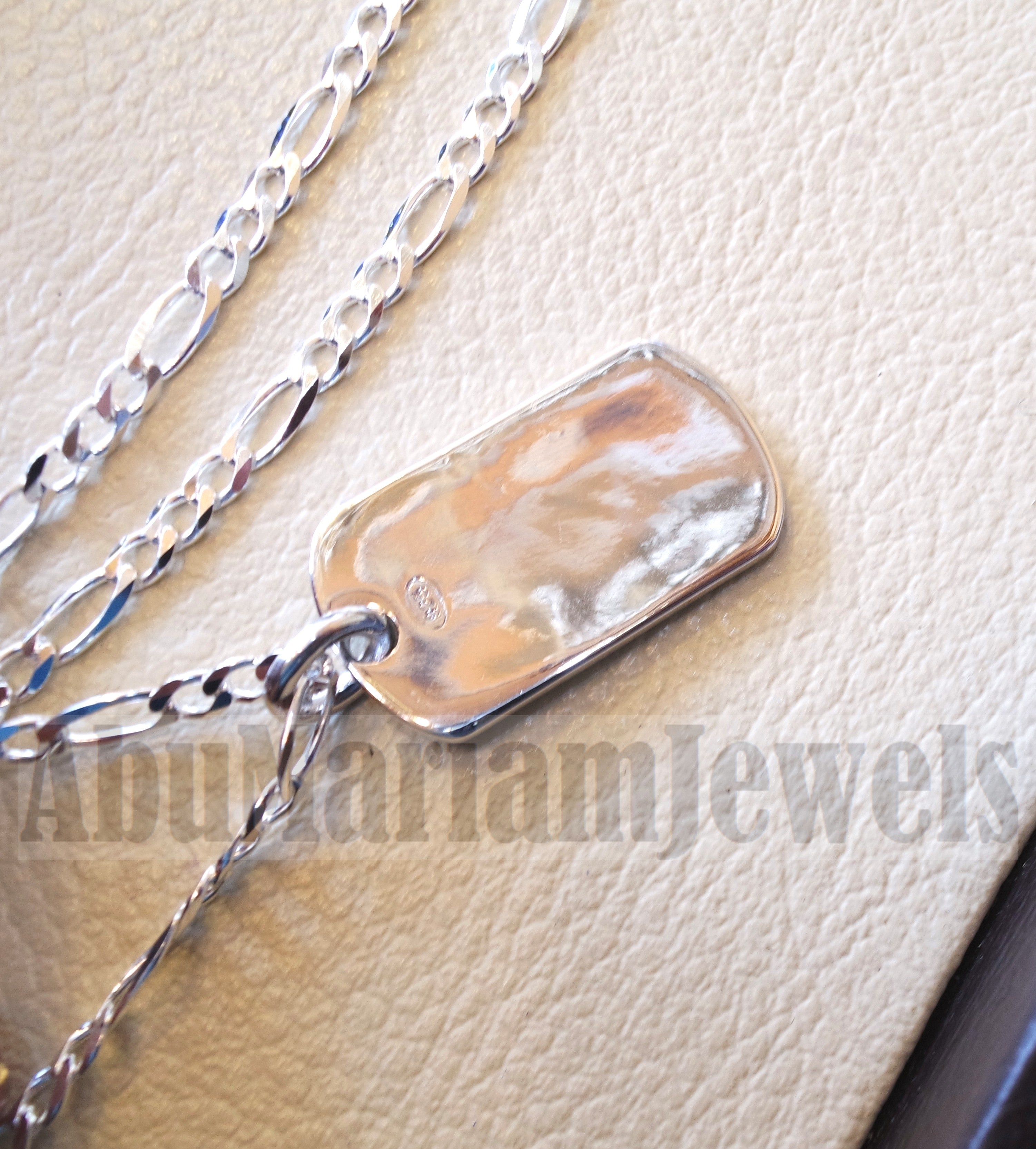 Heavy cross pendant with thick chain sterling silver 925 middle eastern style religious jewelry christianity vintage heavy express shipping