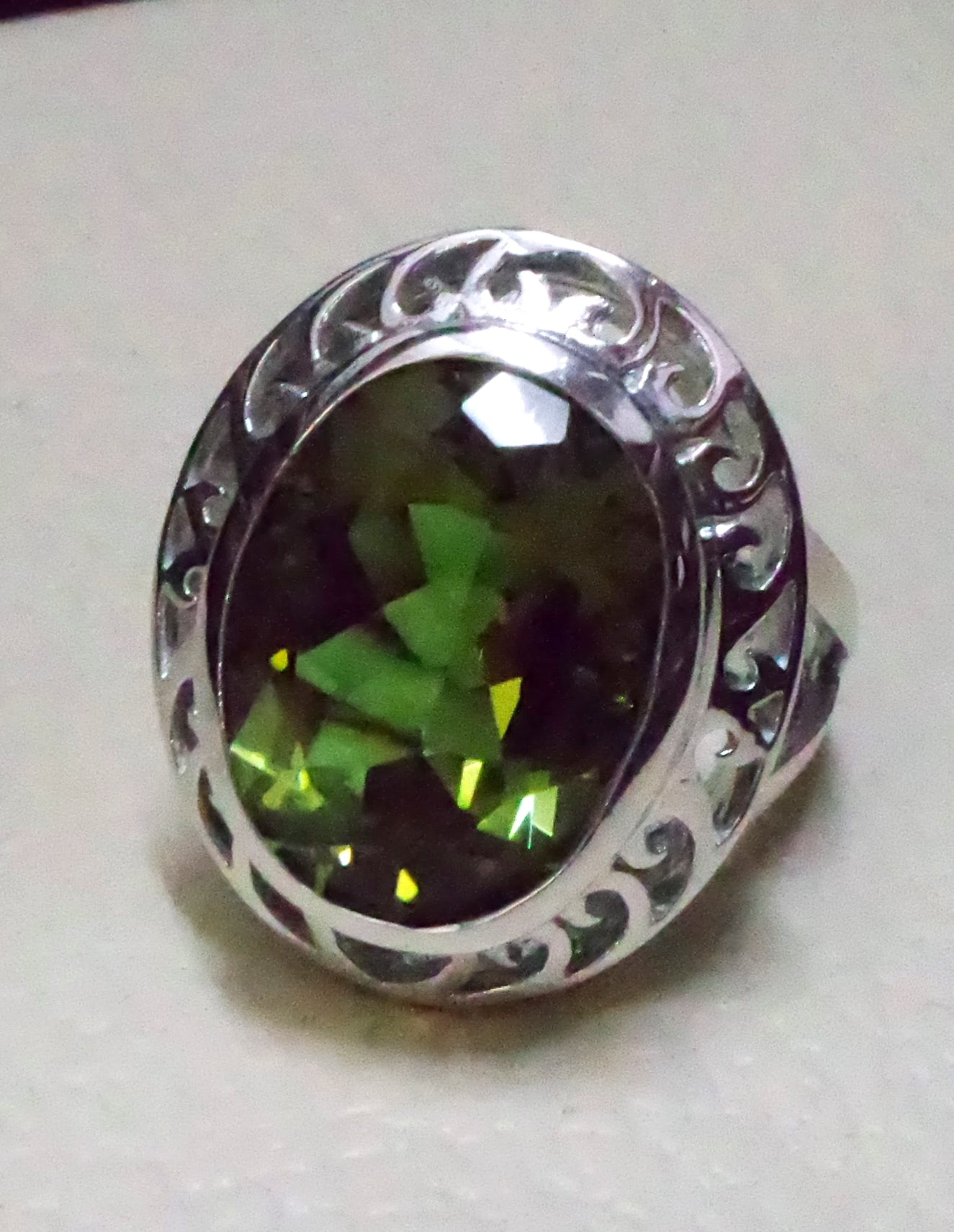 Zultanite oval natural changing color rare gem in sterling silver 925 Diaspore women ring cut stone all sizes