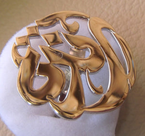 arabic calligraphy customized name sterling silver 925 high quality polishing ring fit all sizes any name خاتم اسماء عربي